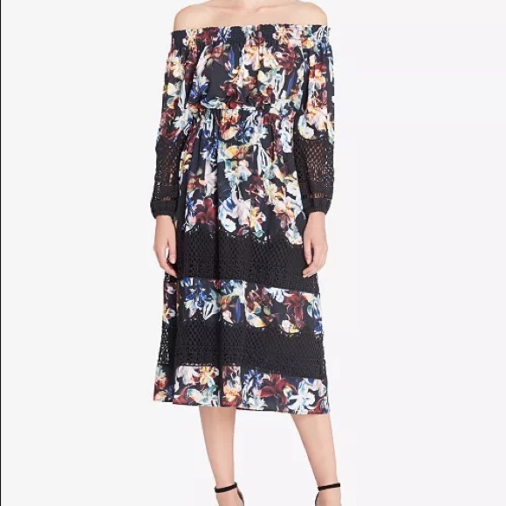 NWOT CATHERINE MALANDRINO MIDI DRESS